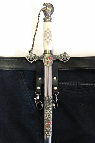 Knight templar masonic belt - templar,