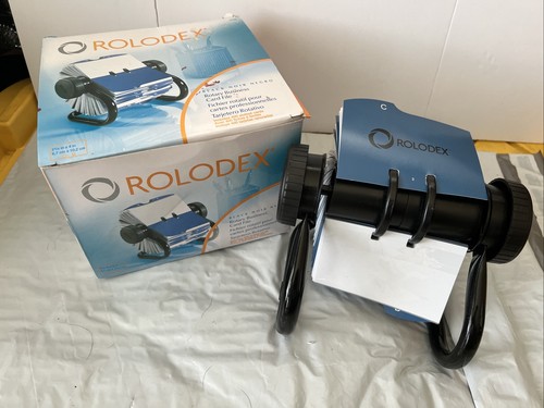 New box rolodex - rolodex, rotary