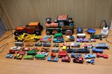 Vintage toy cars train vehicles Marx clockwork etc job lot 48 items