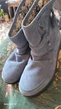 BNWOB BLUE SUEDE PIXIE BOOTS FROM HOTTER 7 EXF NEVER WORN IN EXCEL COND **SALE**