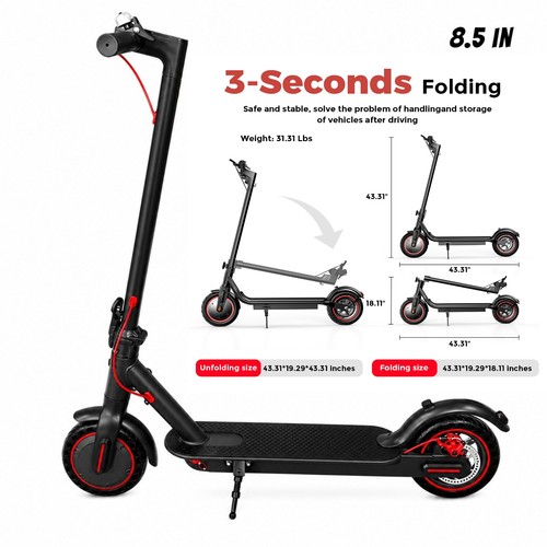 Folding scooter with app - with,