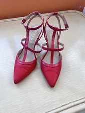 Ladies Red Size 37 High Heel Shoes Office London