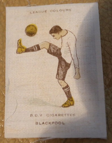 Blackpool 1922 silk - fc,