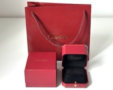 Cartier Red Ring Box & Gift Bag Set – Luxury Jewellery Presentation Packaging