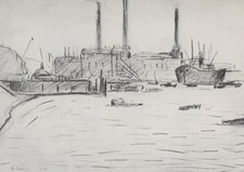 Lowry Pencil Drawing
