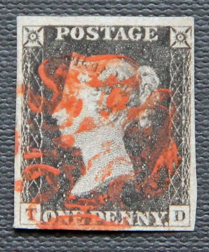 1840 penny black - 1840,