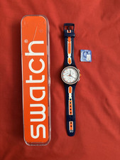 Vintage Swatch Chronograph Men’s Watch With Date New Battery Fitted (Working)