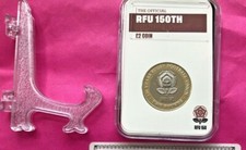 * The Official, 2021 Capsule Edition, RFU 150th Anniversary £2 Coin, Two Pounds.