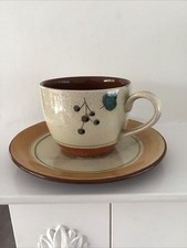 Poole Pottery Tuscany Tea Cup And Saucer. Not Used.