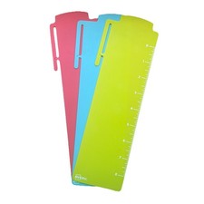 AVERY Spiral Slide-in Plastic Write & Erase Bookmark Dividers, 3 Assorted Color