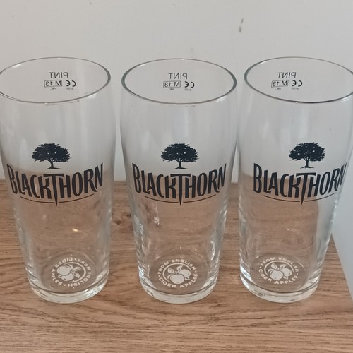 Blackthorn cider pint - blackthorn, glass