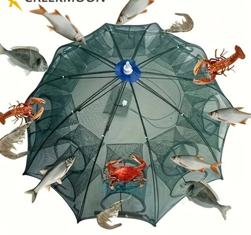 Foldable fishing shrimp trap - foldable,