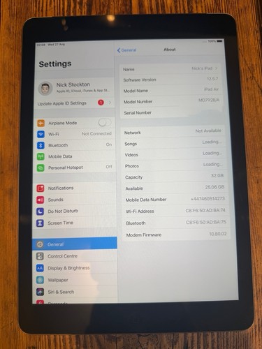 Apple ipad air 1st generation - apple,