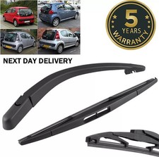 Rear Windscreen Wiper Blade & Arm For Peugeot 107 Citroen C1 Toyota Aygo 2006+