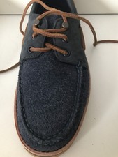 Sperry - Authentic Original Brushed-Suede Boat Shoes – Navy Blue UK 8.5 EU 42.5