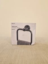Next Black Heritage Towel Ring