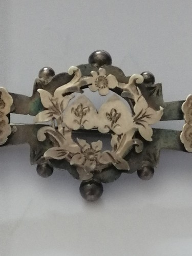 Antique silver brooch chester - antique,