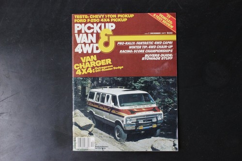 Pickup van 4wd - van, magazine