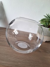 Hand-blown clear glass 'fish