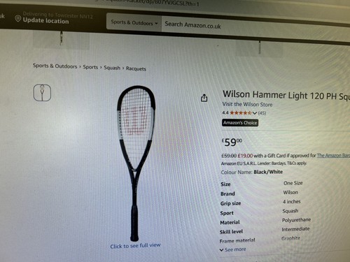 Wilson hammer light 120 - wilson, ph