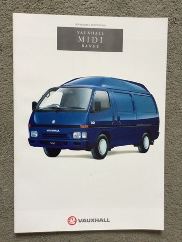 Vauxhall midi range 1994 - range,