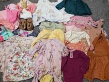 Girls Baby Clothes Bundle 0-6 Months, Multiple Items - 27 items