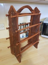 Bangles Display Stand Wooden Rack Stand Stall Stand Shelf 4/8 Tier