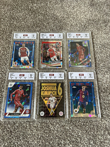 Graded slabs topps - topps, x5
