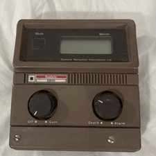 SEAFARER D800 marine depth echo sounder Navigation International Ltd - Vintage