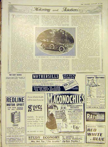 Original old antique print - old,