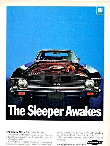 1969 chevrolet nova vintage - 1969,