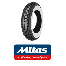 1 x MITAS B13 350 x 8 WHITEWALL SCOOTER TYRE Vespa Super/Sportique/VBB/Douglas