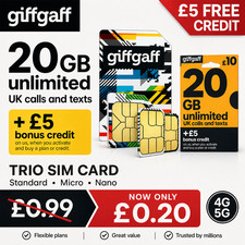 Giffgaff sim card - sim,