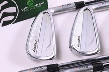 Ping i230 Irons / 4-PW / Orange Dot / Stiff Flex Ping AWT 2.0 Shafts
