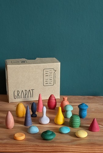 Grapat mandala wooden loose - grapat,