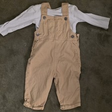 Baby Boy Dungaree Set 9-12 Months  Primark