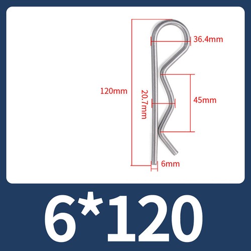 Clips bright stainless - r, a2