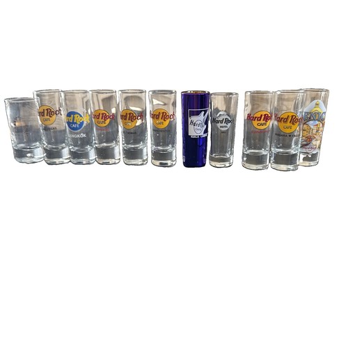 Hard rock cafe - shot, glasses