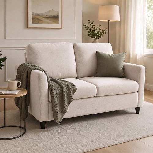 Beige modern seater sofa - beige,