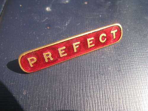 Prefect badge - prefect,