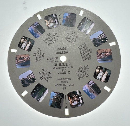 Vintage view master - vintage, reel