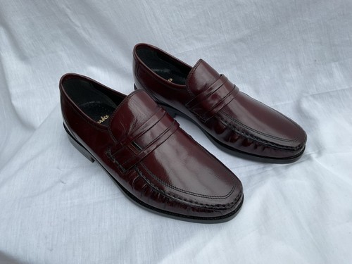 Clarks men leather - leather, loafer
