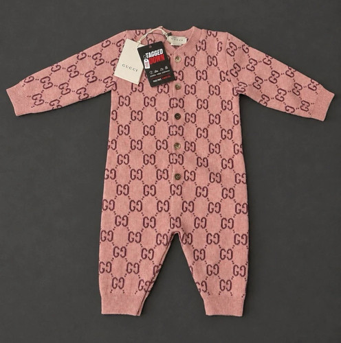 Gucci pink logo knit - logo, cotton