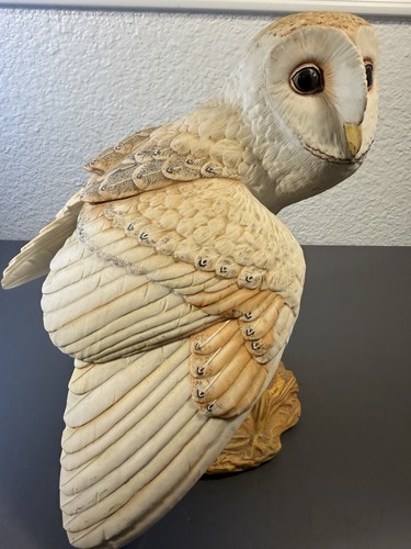 Franklin mint barn owl - franklin,