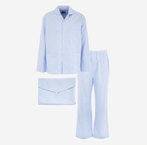 Thomas pink blue cotton pyjama - thomas,