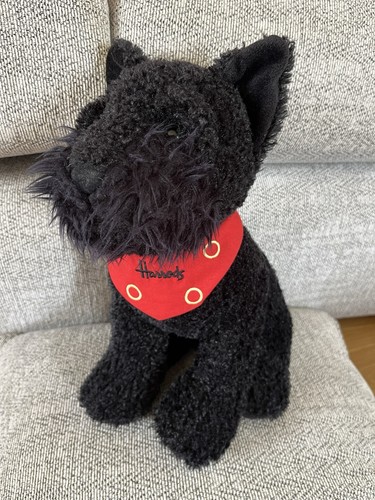 Harrods black sitting scottie - harrods,