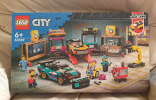 LEGO CITY 60389 CUSTOM CAR GARAGE NEW SEALED (RETIRED) HARD TO FIND FREE P&P 🏎