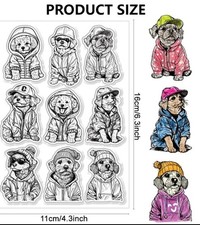 Clear Stamps Dogs Transparent