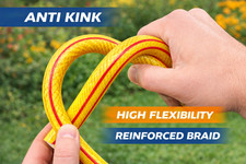 1/2" Yellow Garden Hose Pipe