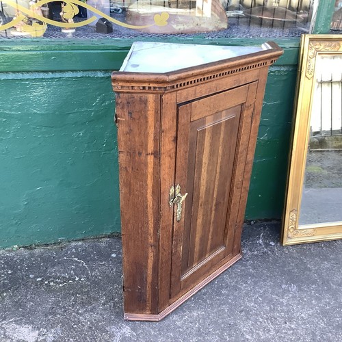 Tall antique corner - corner, cabinet